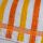 Gözze Duschtücher "New York" gestreift 70x140cm orange-weiß-gelb
