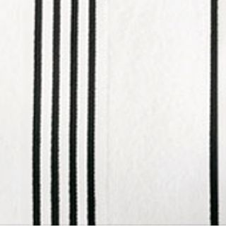 Gözze Gästetuch "Rio 1" weißes Tuch mit farbigen Streifen schwarz